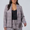 SOMETHING 4 OLIVIA Blazers | Soho Check Blazer