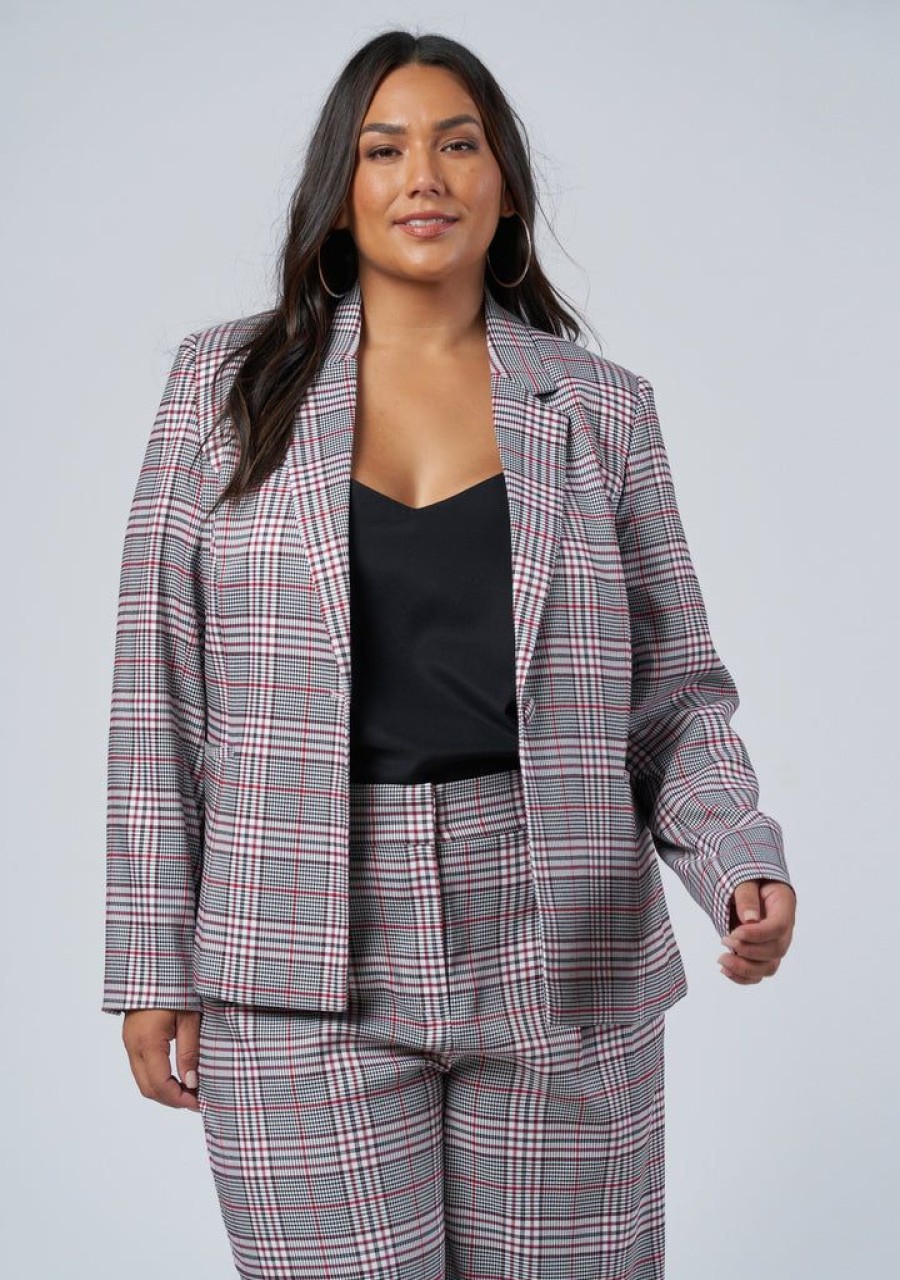 SOMETHING 4 OLIVIA Blazers | Soho Check Blazer