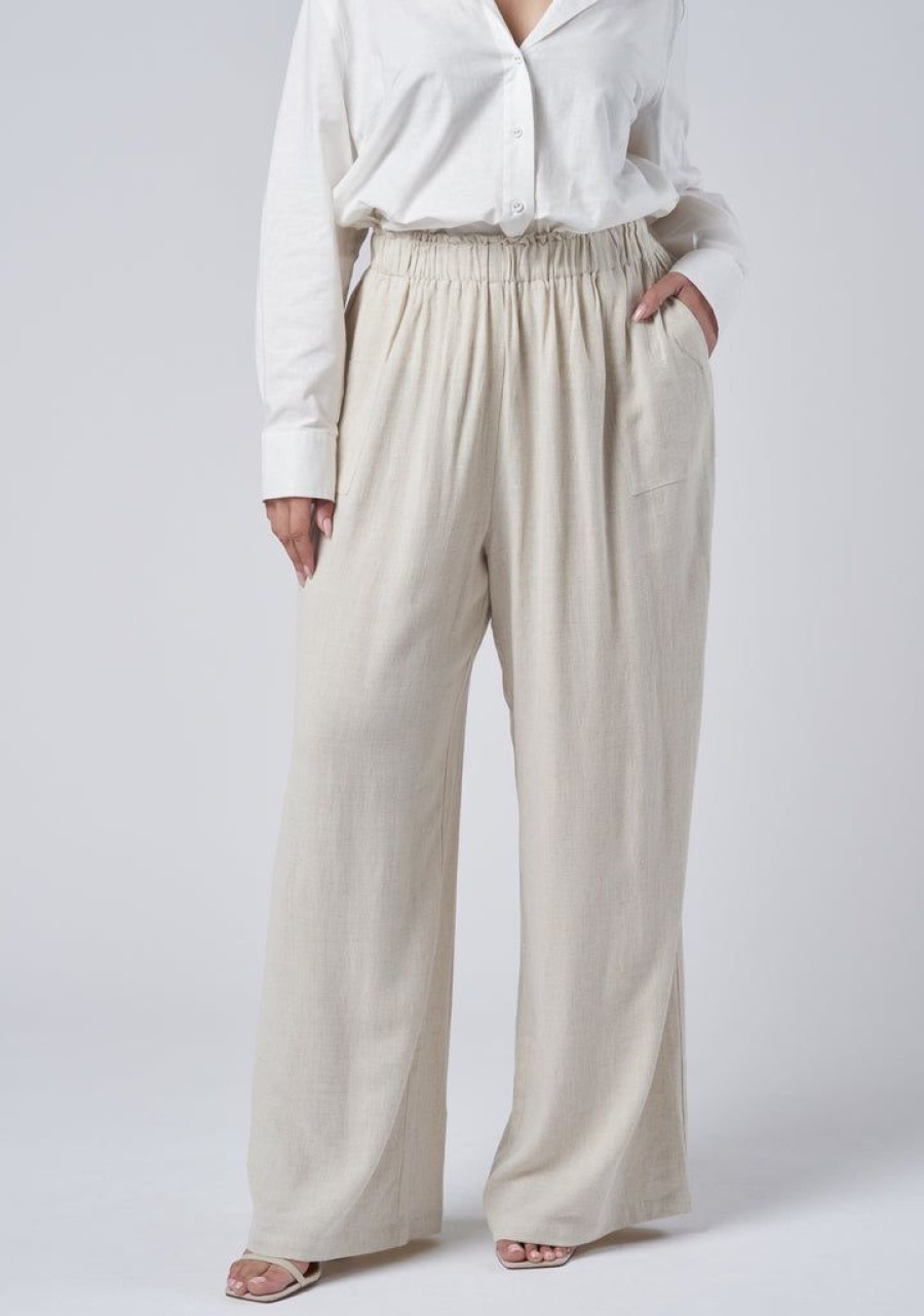 SOMETHING 4 OLIVIA Pants | Sunday Linen Pants