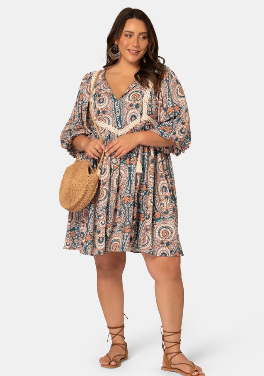 THE POETIC GYPSY Mini Dresses | Sea Breeze Mini Dress