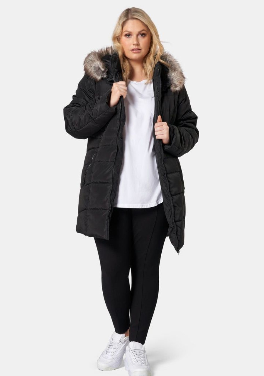 INDIGO TONIC Jackets & Coats | Sienna Puffa Longline Coat