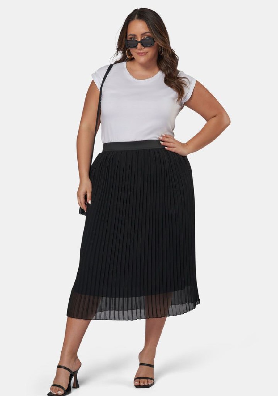 SOMETHING 4 OLIVIA Midi Skirts | Kali Pleated Midi Skirt