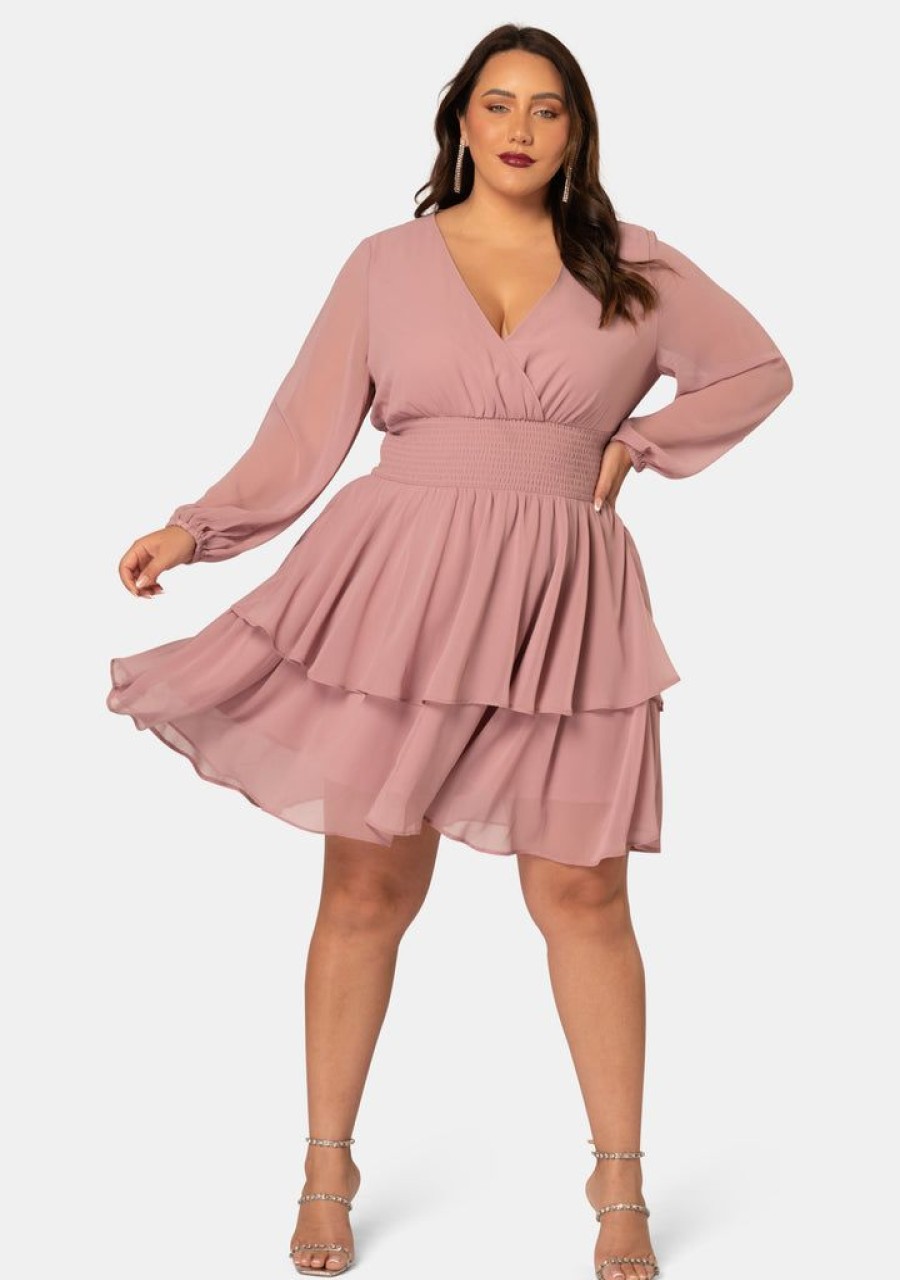 PINK DUSK Midi Dresses | Shake Your Money Maker Midi Dress