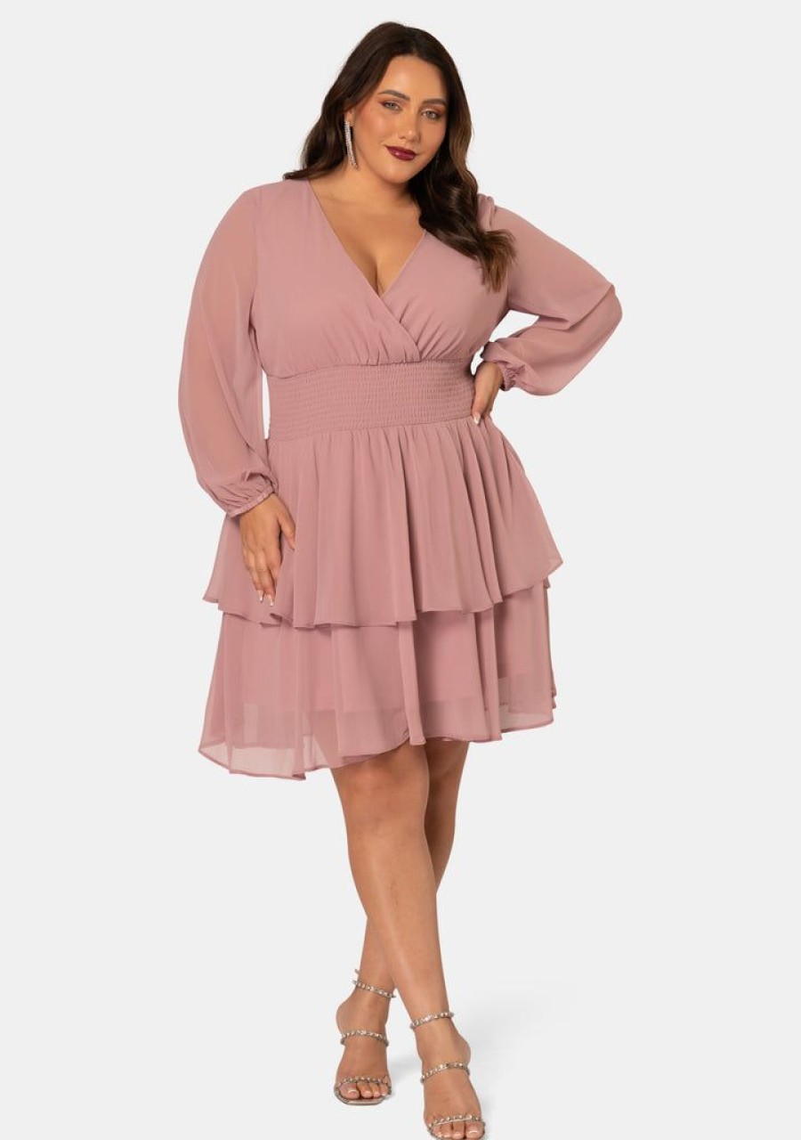 PINK DUSK Midi Dresses | Shake Your Money Maker Midi Dress