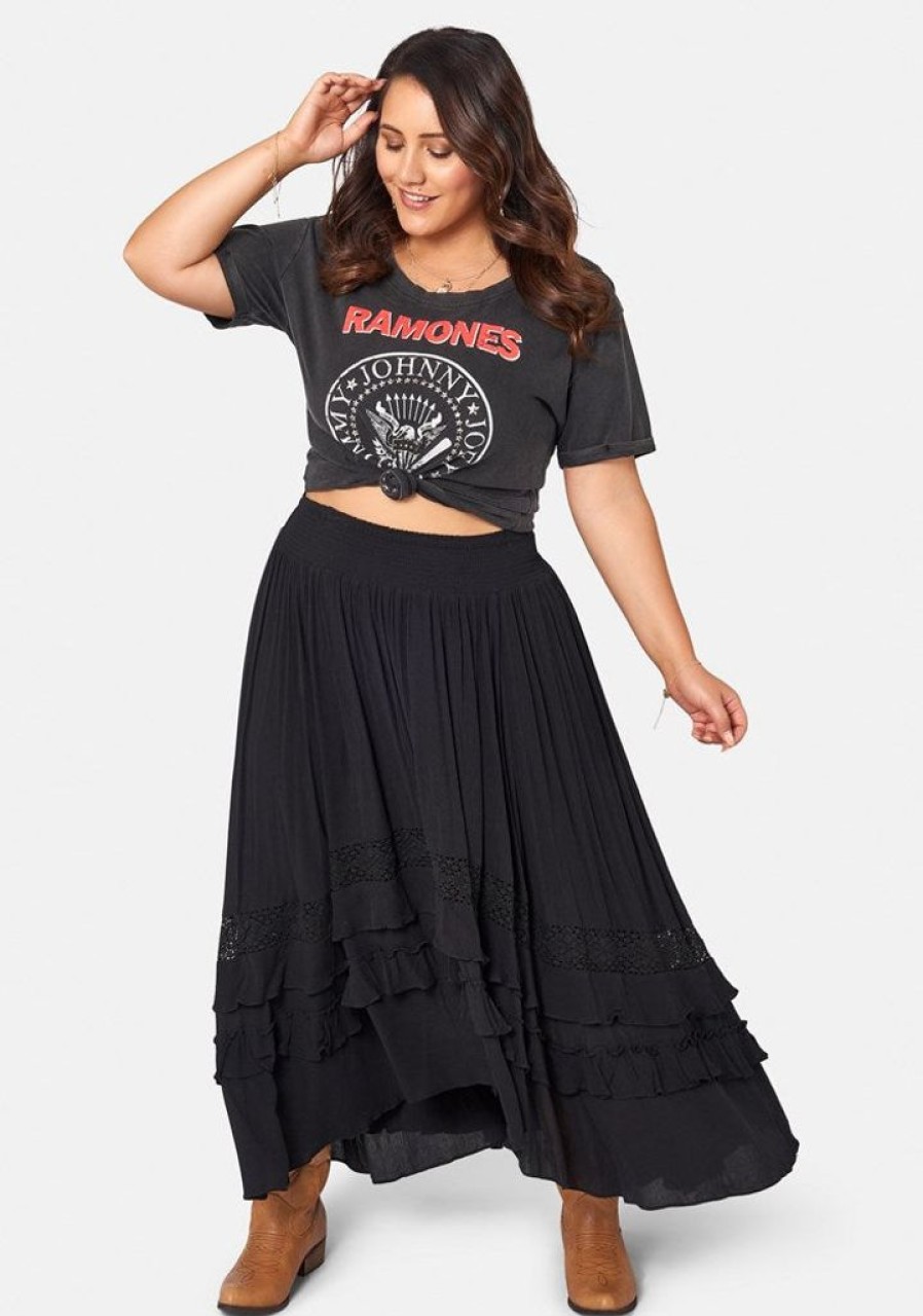 THE POETIC GYPSY Maxi Skirts | Frontier Maxi Skirt