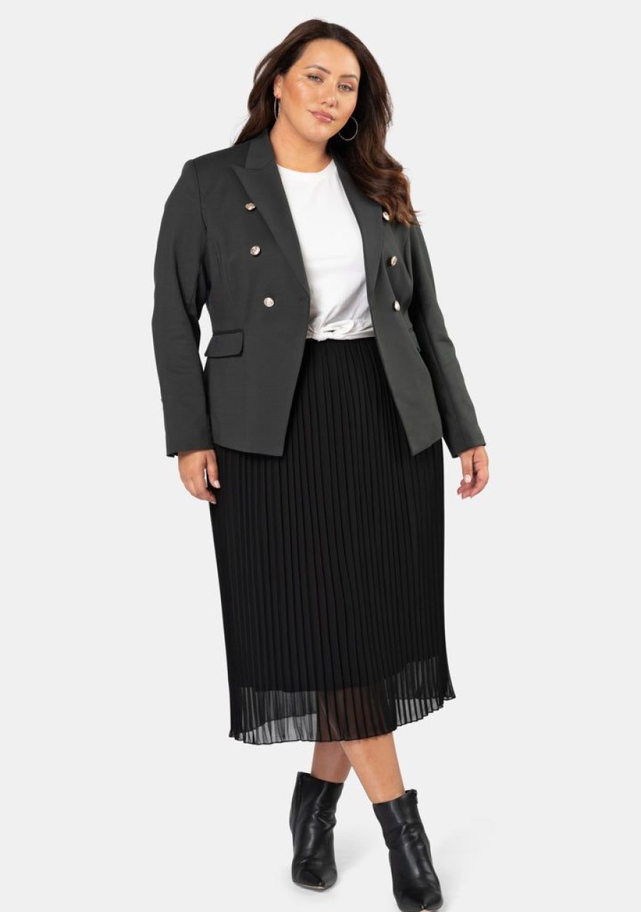 SOMETHING 4 OLIVIA Blazers | Madeleine Button Blazer