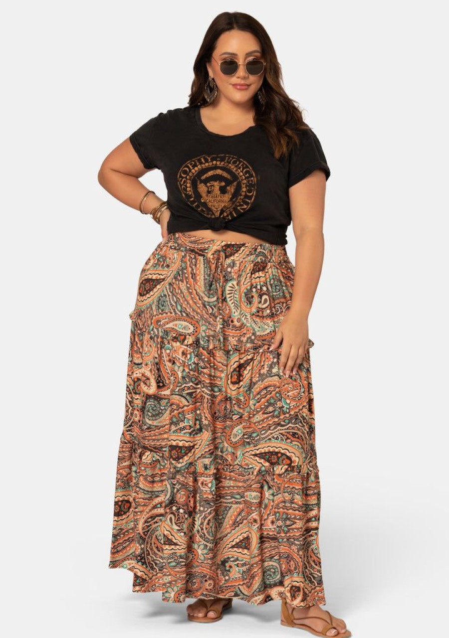 THE POETIC GYPSY Maxi Skirts | Sun Child Maxi Skirt