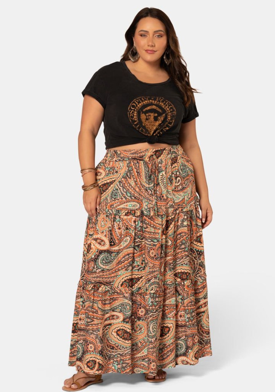 THE POETIC GYPSY Maxi Skirts | Sun Child Maxi Skirt