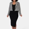 SOMETHING 4 OLIVIA Blazers | Lila Crop Tweed Jacket