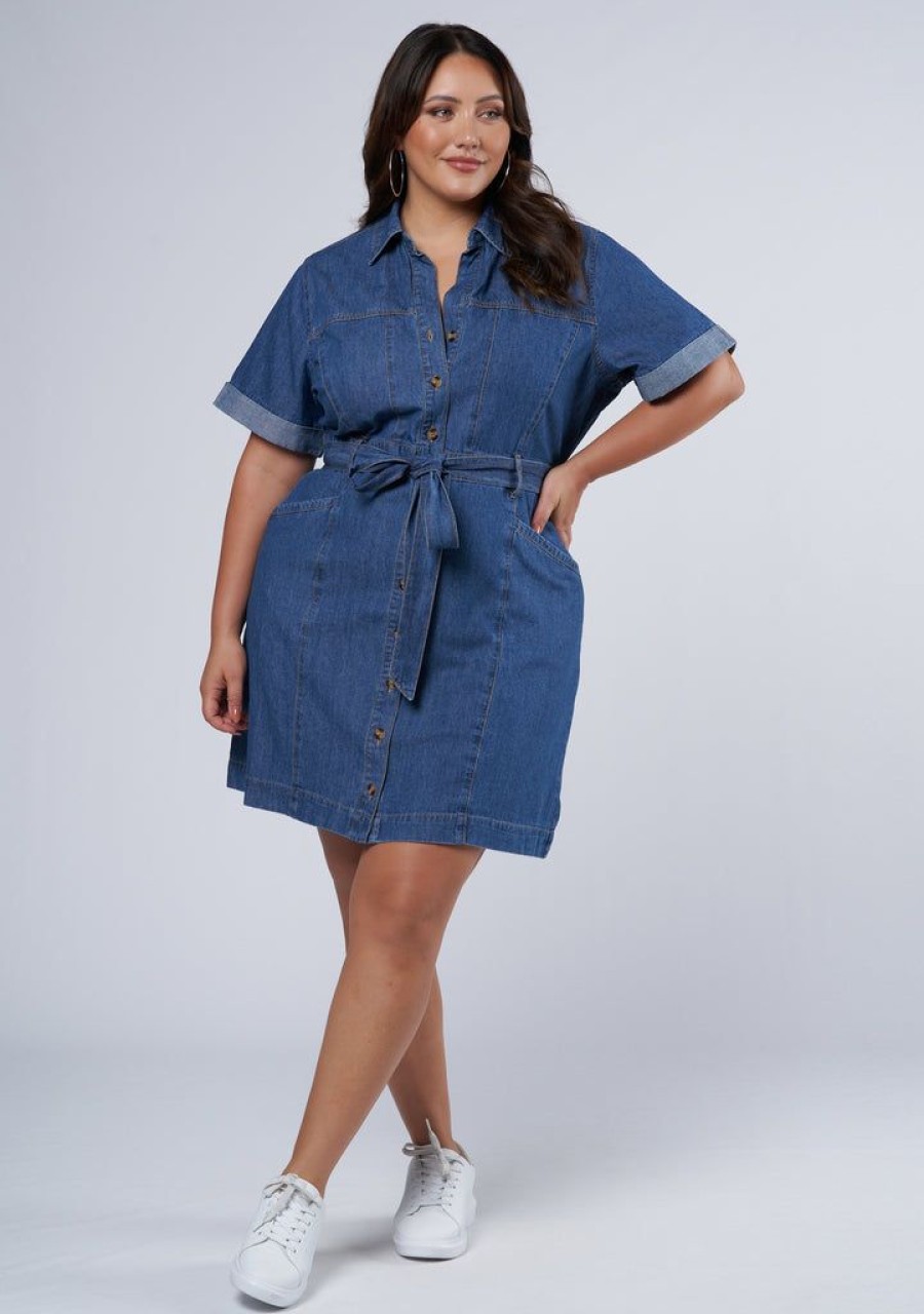 INDIGO TONIC Denim | Bronte Utility Dress