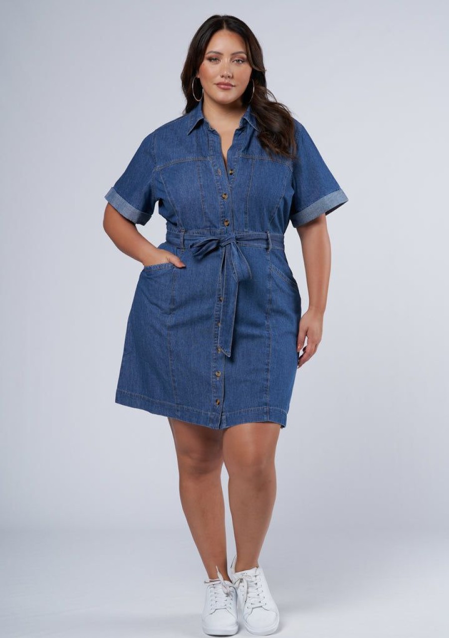 INDIGO TONIC Denim | Bronte Utility Dress