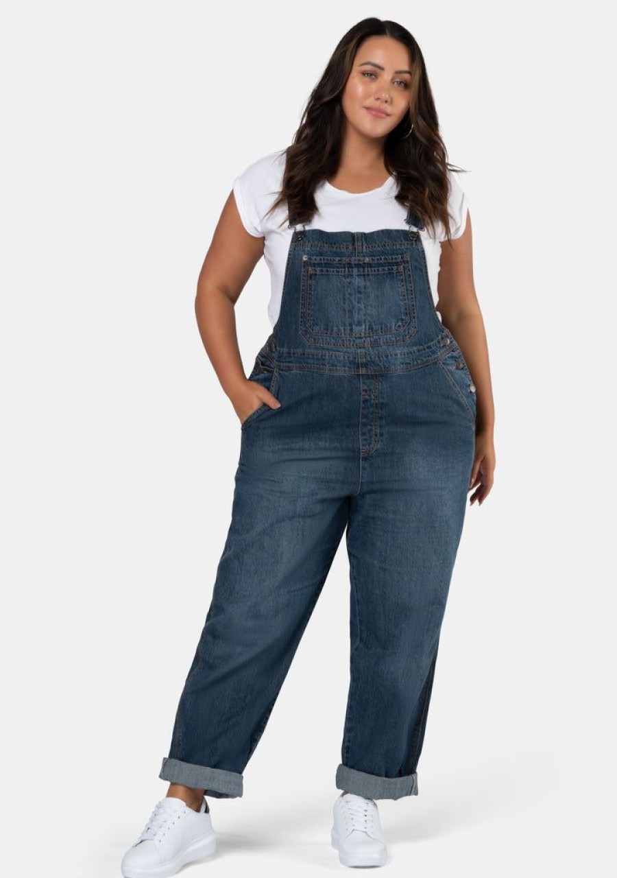 INDIGO TONIC Denim | Hailey Denim Overalls