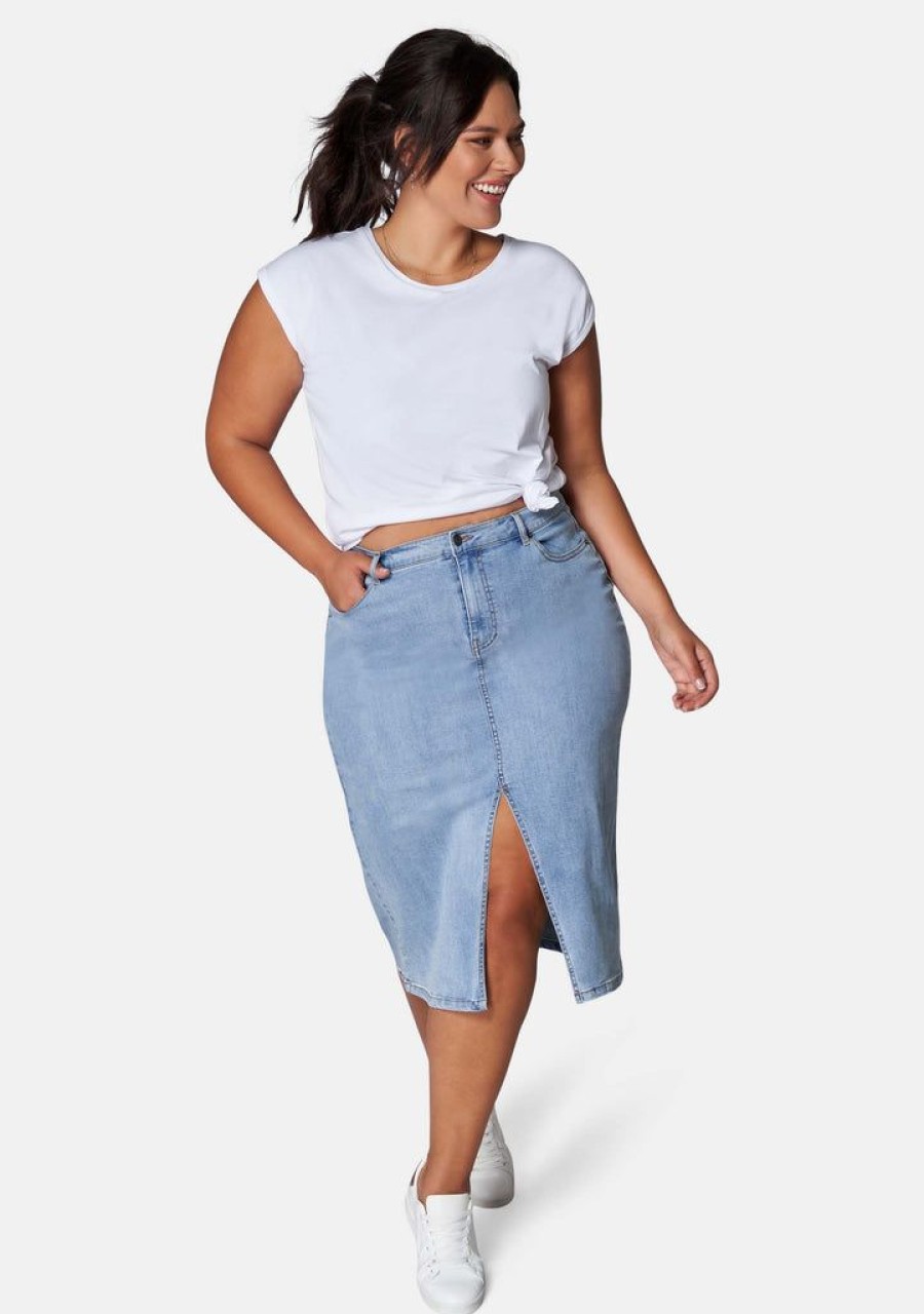 INDIGO TONIC Denim | Cari Denim Skirt