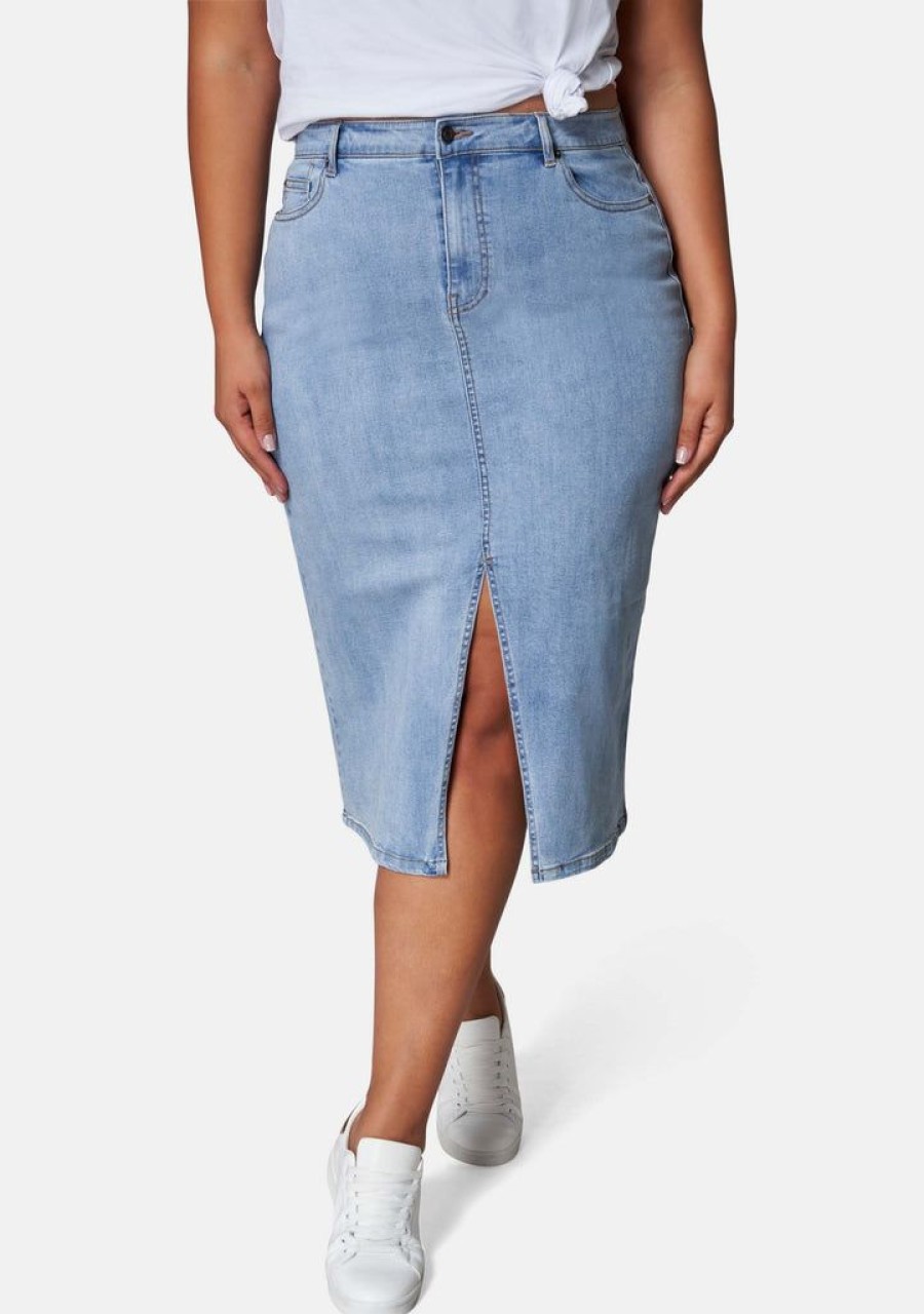 INDIGO TONIC Denim | Cari Denim Skirt