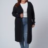 INDIGO TONIC Cardigans | Lexi Longline Rib Cardigan