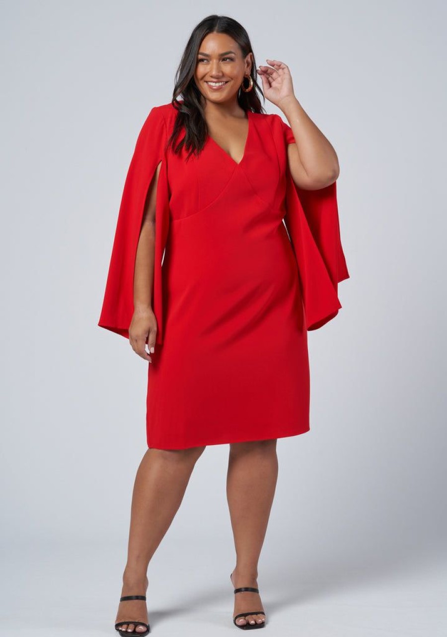 SOMETHING 4 OLIVIA Mini Dresses | Veda Cape Dress