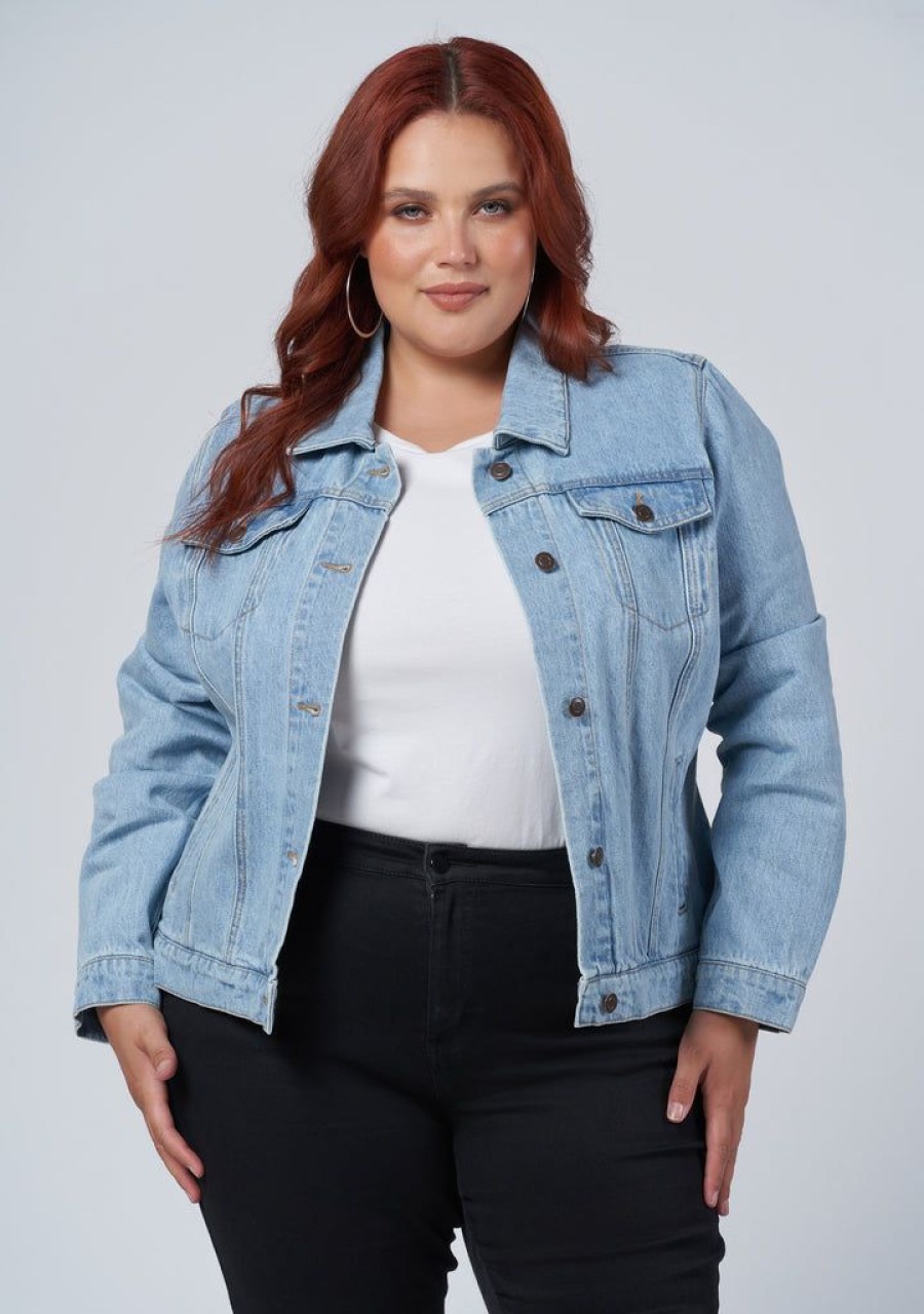 INDIGO TONIC Jackets & Coats | Alicia Denim Jacket