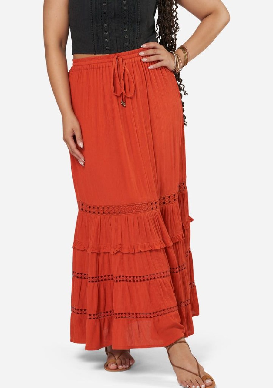 THE POETIC GYPSY Maxi Skirts | Inhale Maxi Skirt