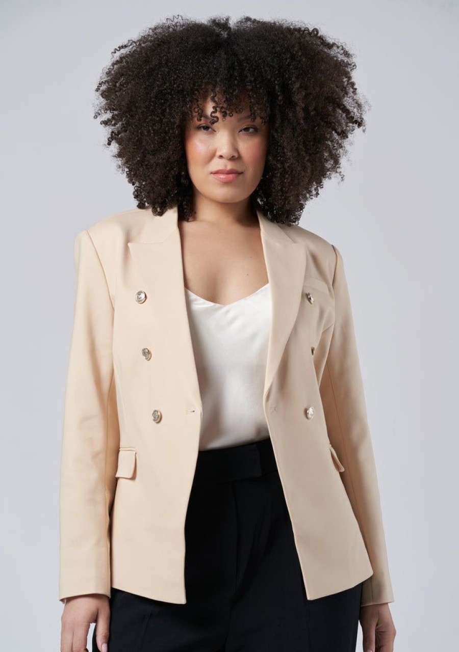 SOMETHING 4 OLIVIA Blazers | Madeleine Button Blazer