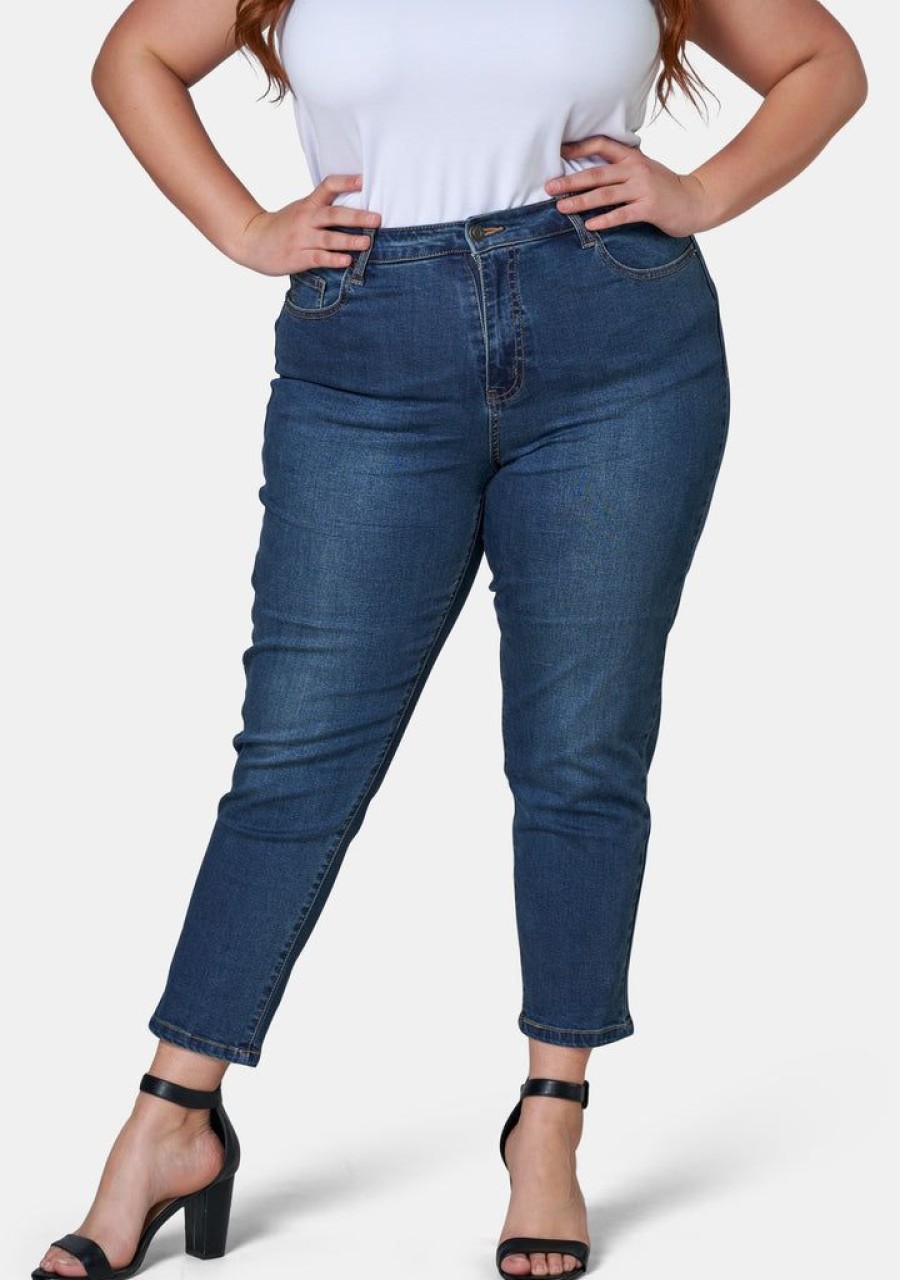 INDIGO TONIC Denim | Bobbie Curve Crop Jeans