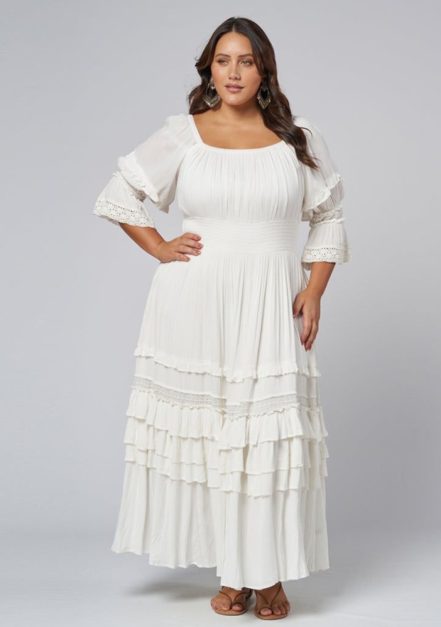 THE POETIC GYPSY Boho Dresses | Grecian Goddess Maxi Dress