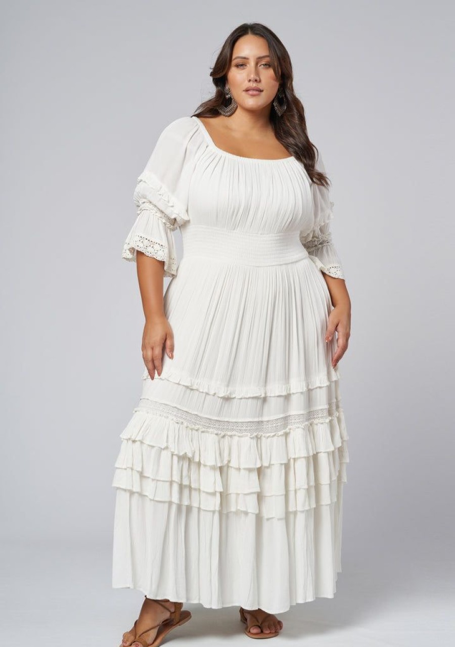 THE POETIC GYPSY Boho Dresses | Grecian Goddess Maxi Dress