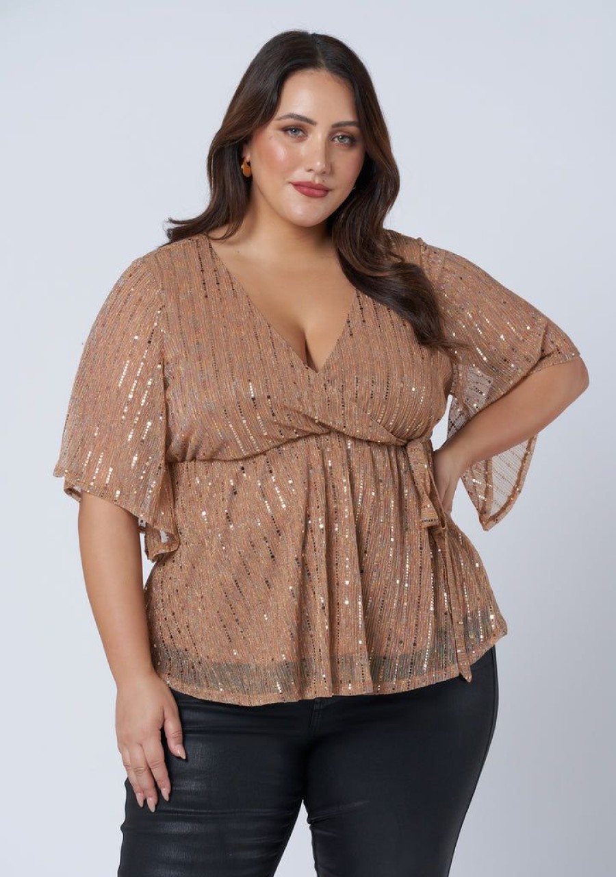 PINK DUSK Shirts & Blouses | Glowin Top