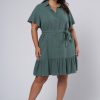 SOMETHING 4 OLIVIA Mini Dresses | Etta Mini Shirt Dress