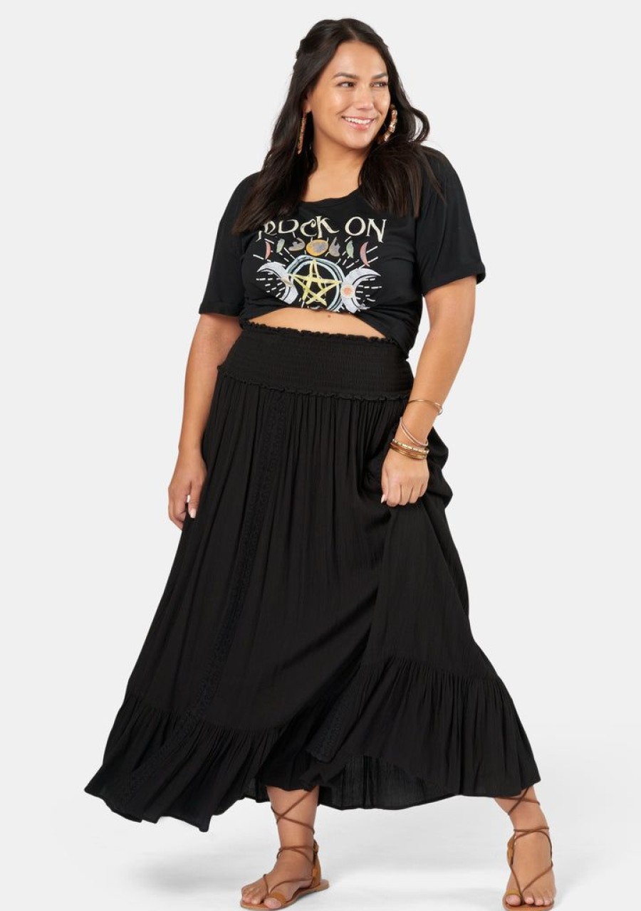 THE POETIC GYPSY Maxi Skirts | Cloud Nine Maxi Skirt