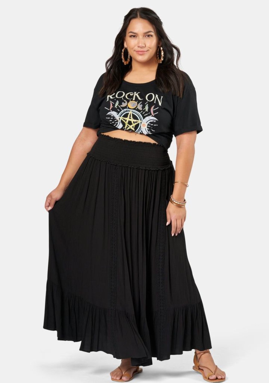 THE POETIC GYPSY Maxi Skirts | Cloud Nine Maxi Skirt