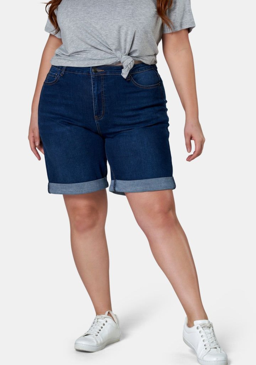 INDIGO TONIC Shorts | Victoria Knee Short