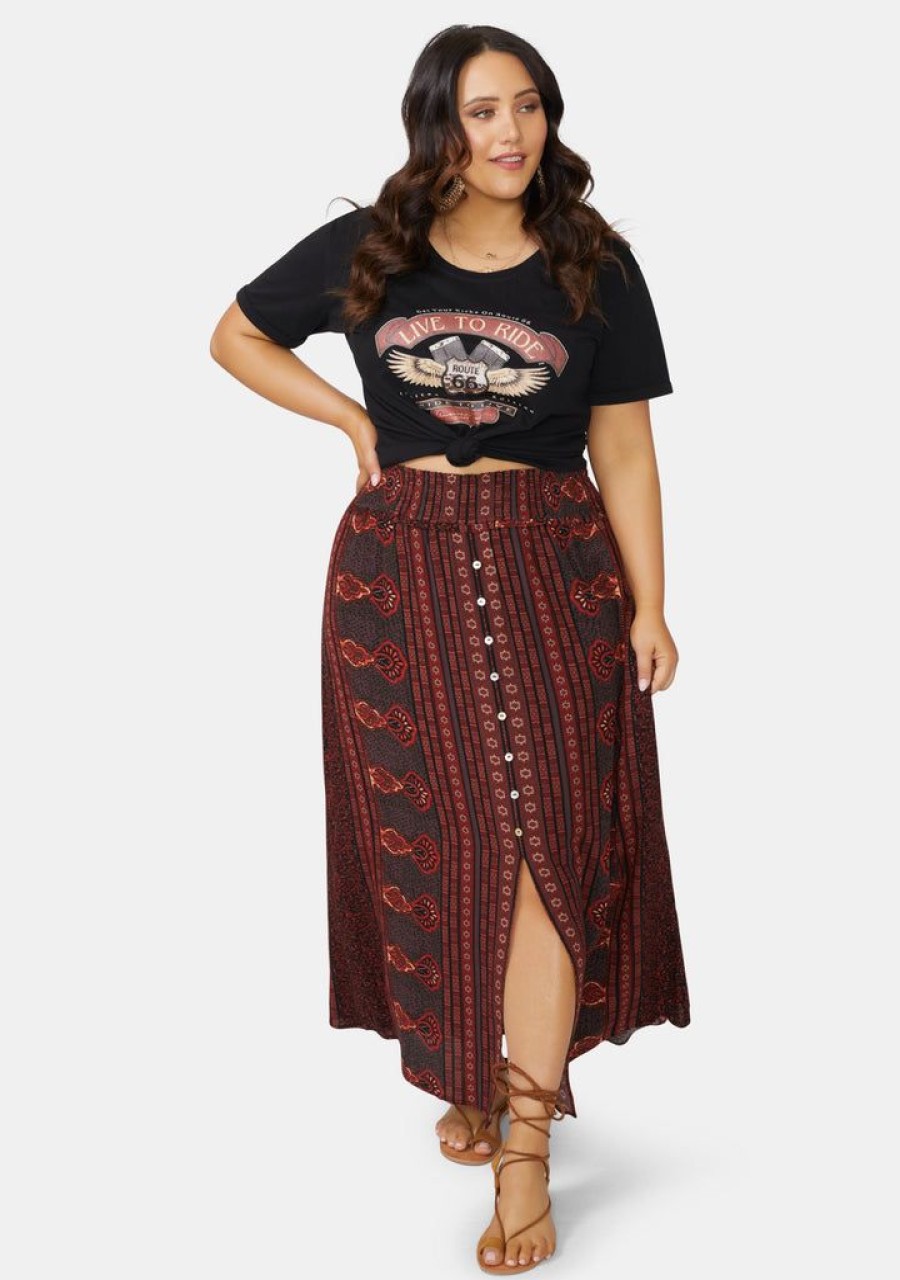 THE POETIC GYPSY Maxi Skirts | Love Spice Maxi Skirt