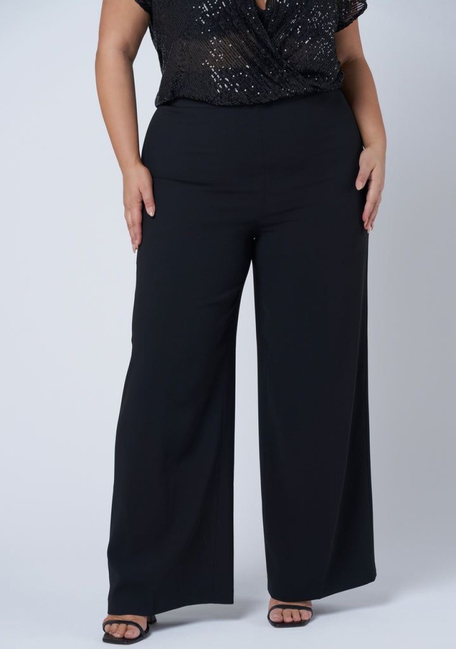 PINK DUSK Pants | Arina Wide Leg Pants