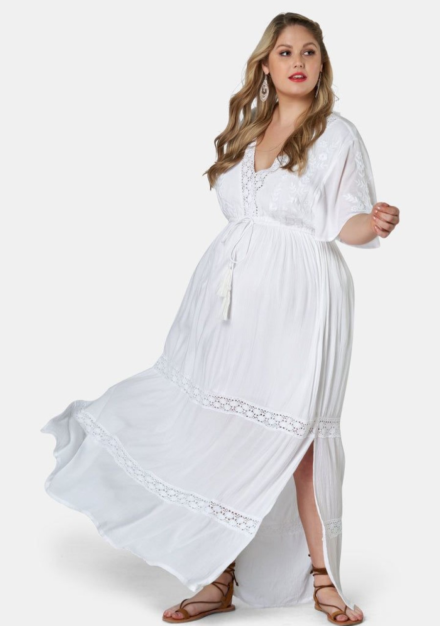 THE POETIC GYPSY Maxi Dresses | Floating Clouds Maxi Dress