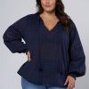 INDIGO TONIC Shirts & Blouses | Auralie Long Sleeve Blouse