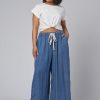 INDIGO TONIC Denim | Blake Chambray Wide Leg Pants