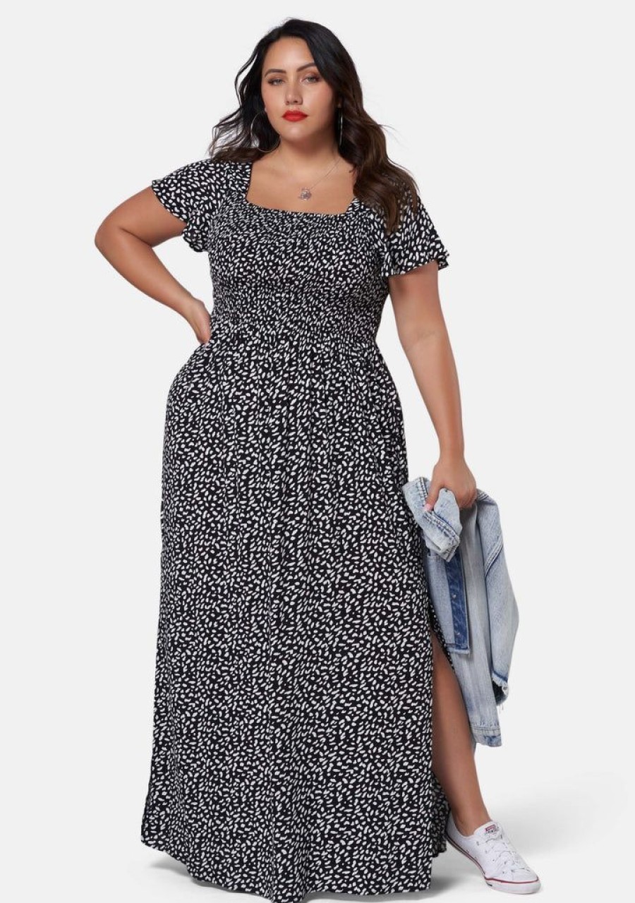 SUNDAY IN THE CITY Maxi Dresses | Getting Down Print Maxi Dress