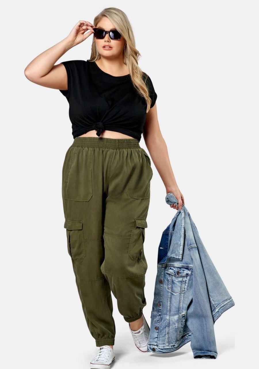 INDIGO TONIC Pants | Cecily Cargo Joggers