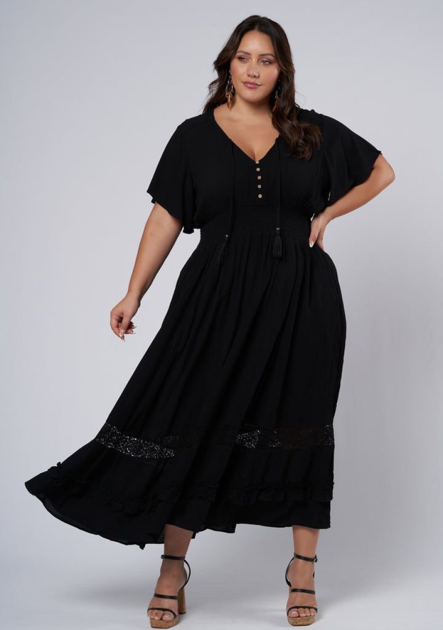 THE POETIC GYPSY Black Dresses | Summer Kiss Maxi Dress