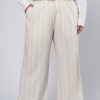 SOMETHING 4 OLIVIA Pants | Issa Striped Linen Pants