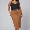 SOMETHING 4 OLIVIA Midi Skirts | Tasmin Midi Cargo Skirt