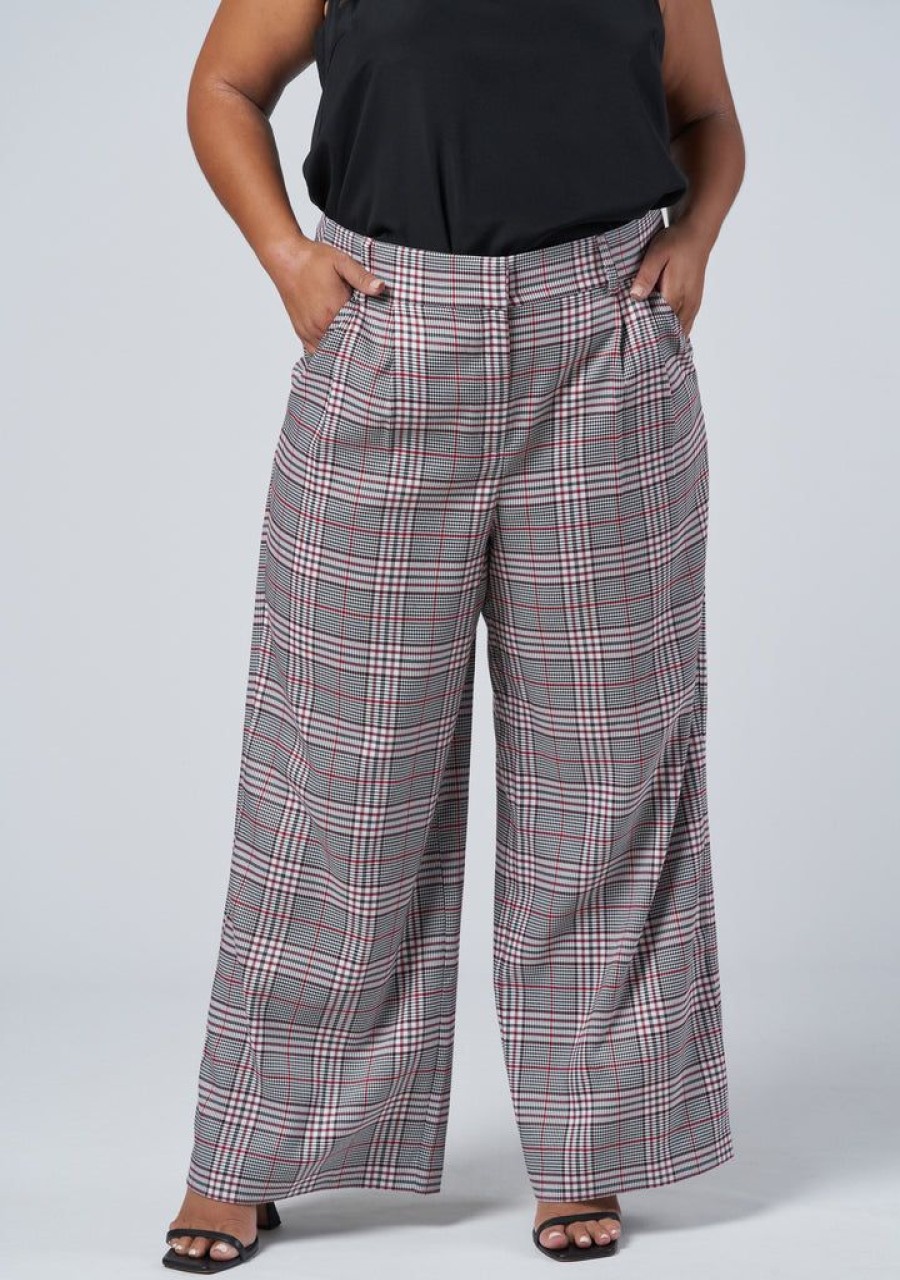 SOMETHING 4 OLIVIA Pants | Soho Check Pant