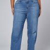 THE POETIC GYPSY Denim | Wild Roses Straight Leg Jean