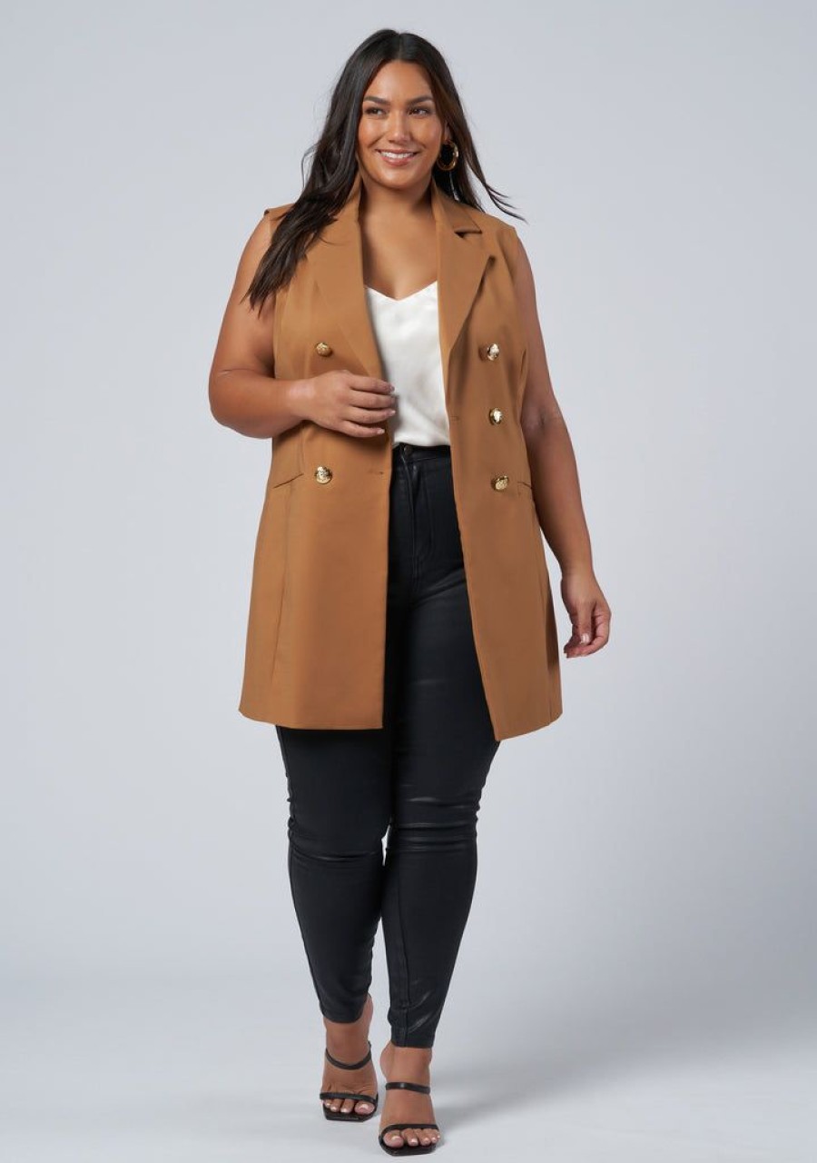 SOMETHING 4 OLIVIA Blazers | Shiloh Sleeveless Blazer