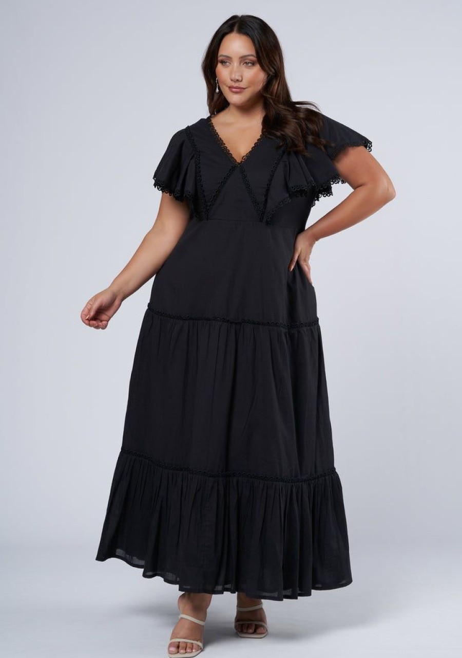 SOMETHING 4 OLIVIA Black Dresses | Rosalia Maxi Dress