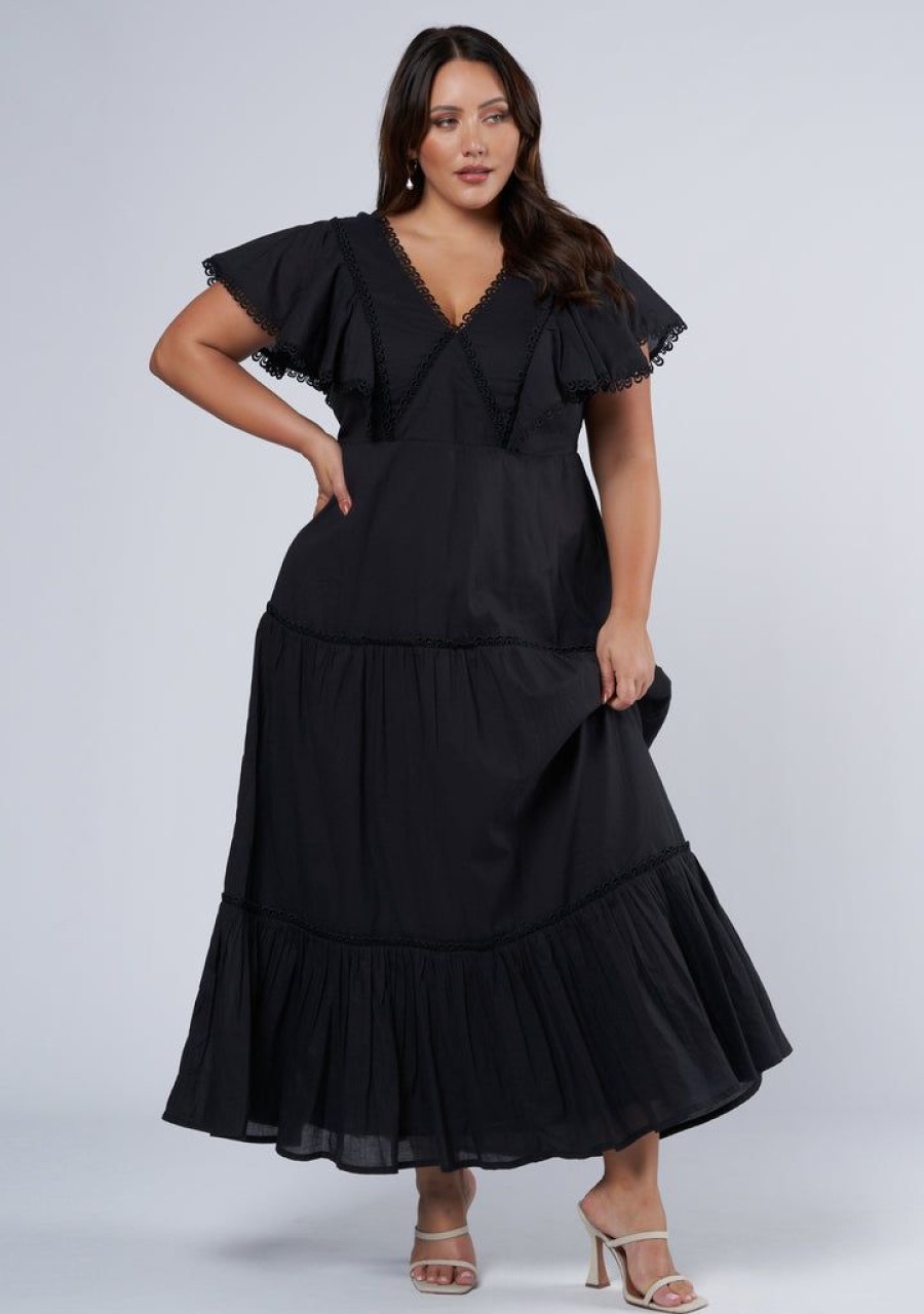 SOMETHING 4 OLIVIA Black Dresses | Rosalia Maxi Dress