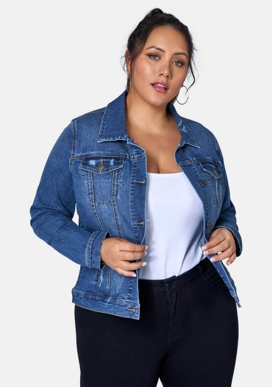 INDIGO TONIC Jackets & Coats | Denise Denim Jacket