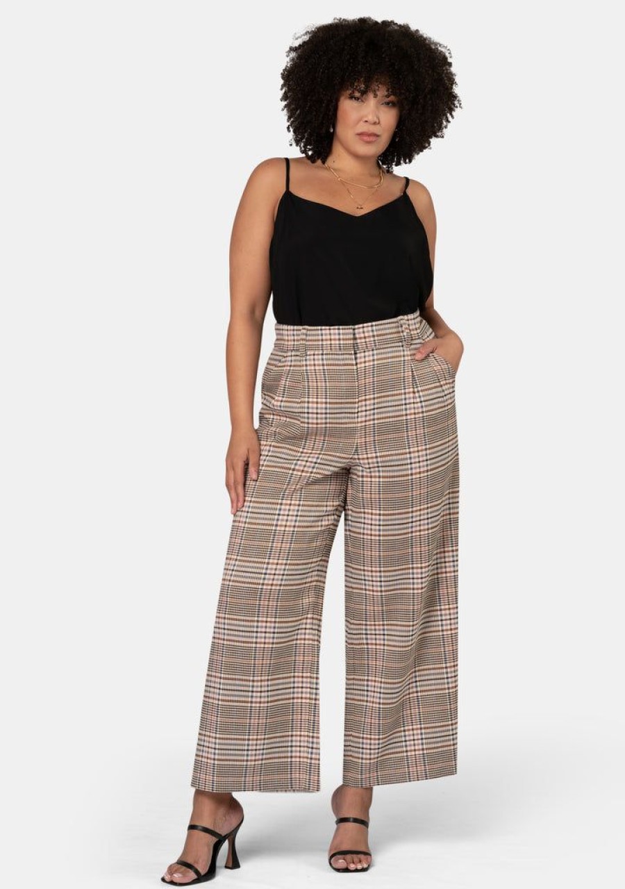 SOMETHING 4 OLIVIA Pants | Brooklyn Check Pant