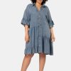 INDIGO TONIC Denim | Peyton Chambray Mini Dress