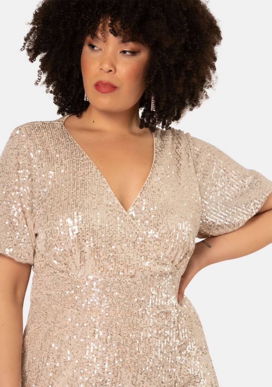 PINK DUSK Sequin Dresses | Cocktail Queen Sequin Mini Dress